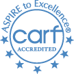 CARF Accredited Logo - Commission On Accreditation Of Rehabilitation Facilities