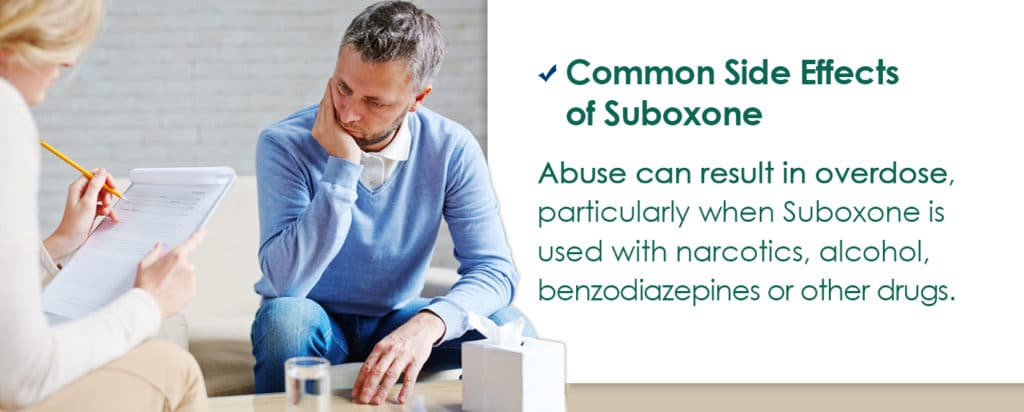 side effects of suboxone