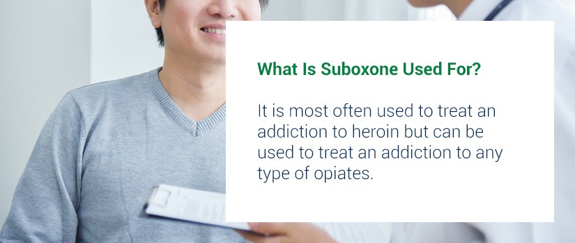 what is suboxone used for information