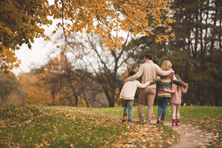 Family Walking Together - Uprooting Addiction Stemming From The Family Tree