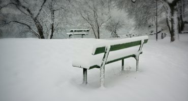 Bench with Snow - Opioid Addiction During the Winter Months